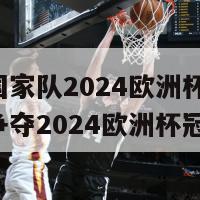 荷兰国家队2024欧洲杯(荷兰队将争夺2024欧洲杯冠军)